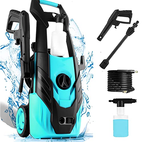 Suyncll Electric Pressure Washer, 2000W High Power Washer, 2.11GPM