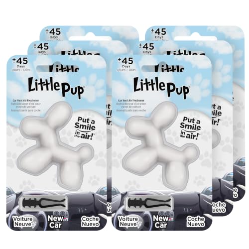 Little Pup New Car Air Freshener Car Vent Clip 96601-6PK (Pack of…