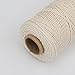 Vivifying Butchers Twine, 328 Feet 3Ply Cotton Bakers Twine, Food Safe Cooking String for Tying Meat, Making Sausage, Trussing Turkey, Roasting and Packing (Beige)