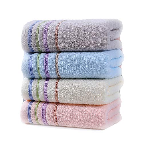 Serviettes de bain en coton absorbant 34x74cm parfaites pour le sport l'hôtel et le plein air