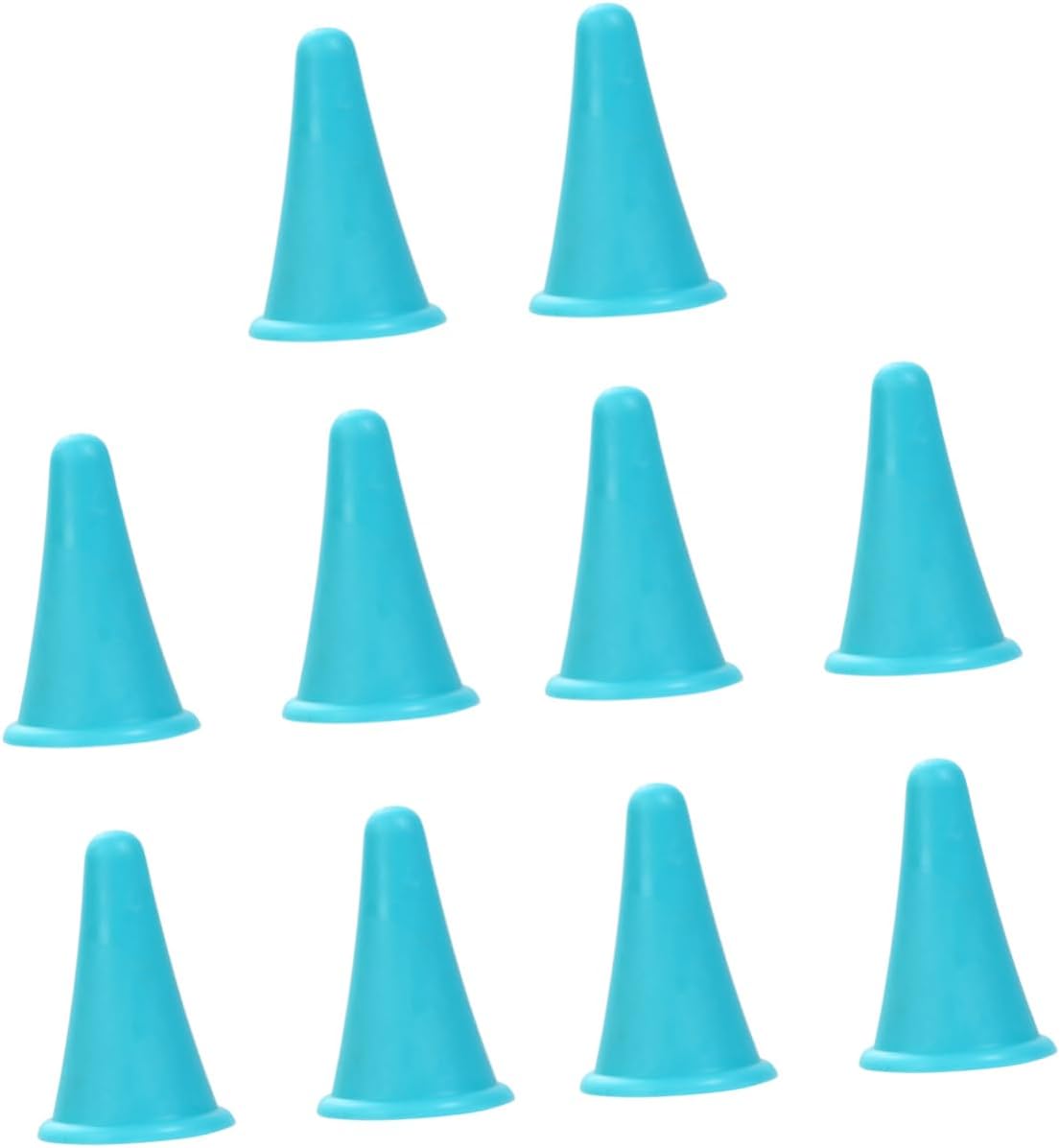 KALLORY 30pcs Silicone Needle Guards for Knitting -Skid Protective Caps for Crochet Crafts Wear-Resistant Needle Stoppers Comfortable for Seamstress