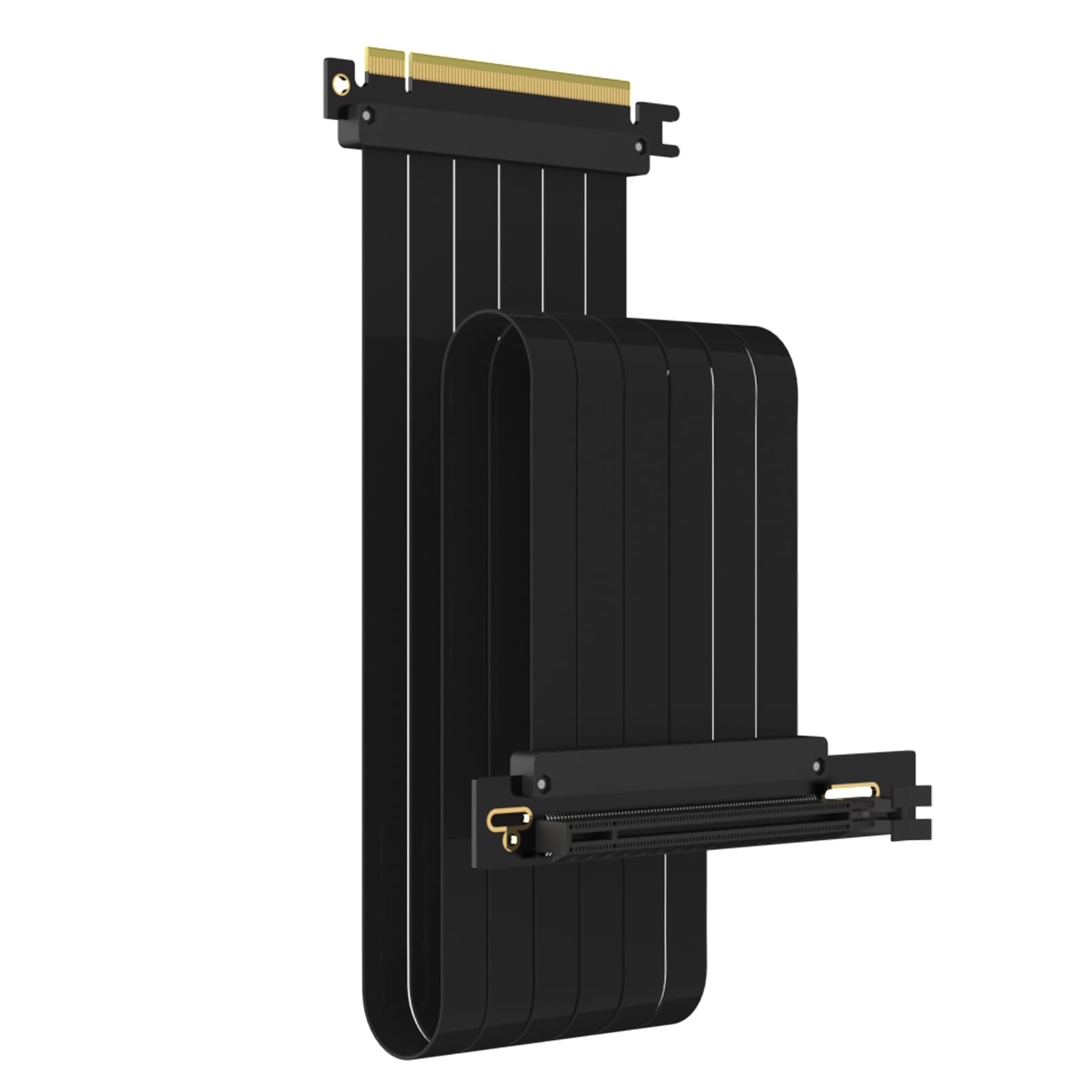 GLOTRENDS 600mm PCIe 3.0 X16ライザケーブル GPU マウント用 PCI-E Gen3対応 16GB/s速度