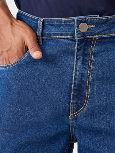 Image of Styli Men Regular Fit Mid-Rise Stretchable Jeans | Comfortable High Waist Trousers & Jeans for Men |Ideal for Casual, Office & Travel Wear
