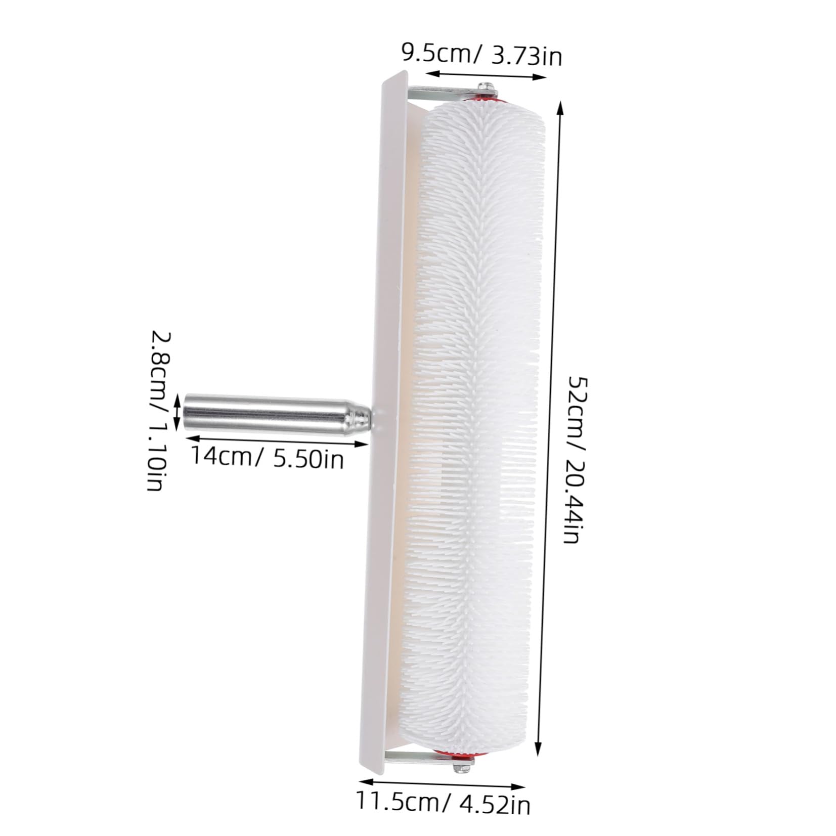 Rouleau à Pointes Autonivelant pour Époxy, 20 Pouces, 28 Mm