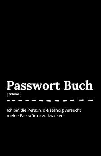 Passwort Buch mit Register: Notizbuch als Passwort Manager und Organizer für deine Zugangsdaten