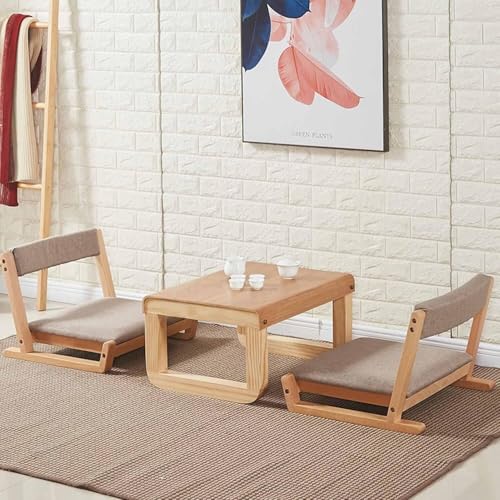 Chaise à dossier sans pieds pour tatami et lecture au sol - 2