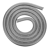 SHINEOFI Edelstahl Kabelschutzschlauch Gewindeschlauch Für Kabelmanagement Flexibel Und Langlebig Für Petrochemie Schiffbau Und Eisenbahnindustrie Einfache Installation Und Kabellose Ordnun
