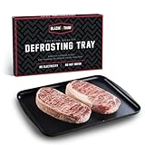 【THAWING MADE EASY】Introducing the new Premium Edition Defrosting Tray. harness the power of high-density aluminum alloy and a specialized fin-design bottom for incredible cold absorption. Watch in awe as your frozen delights transform into mealtime ...