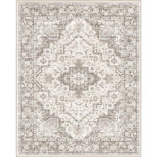 Tapete decorativo lavable antideslizante 8x10
