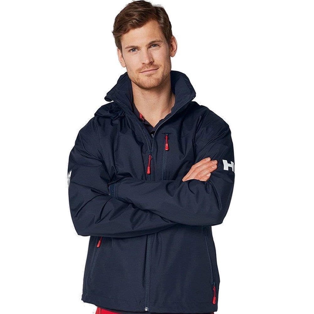 Helly-Hansen Mężczyźni Crew Hooded Midlayer Kurtka, Granatowy, XXL