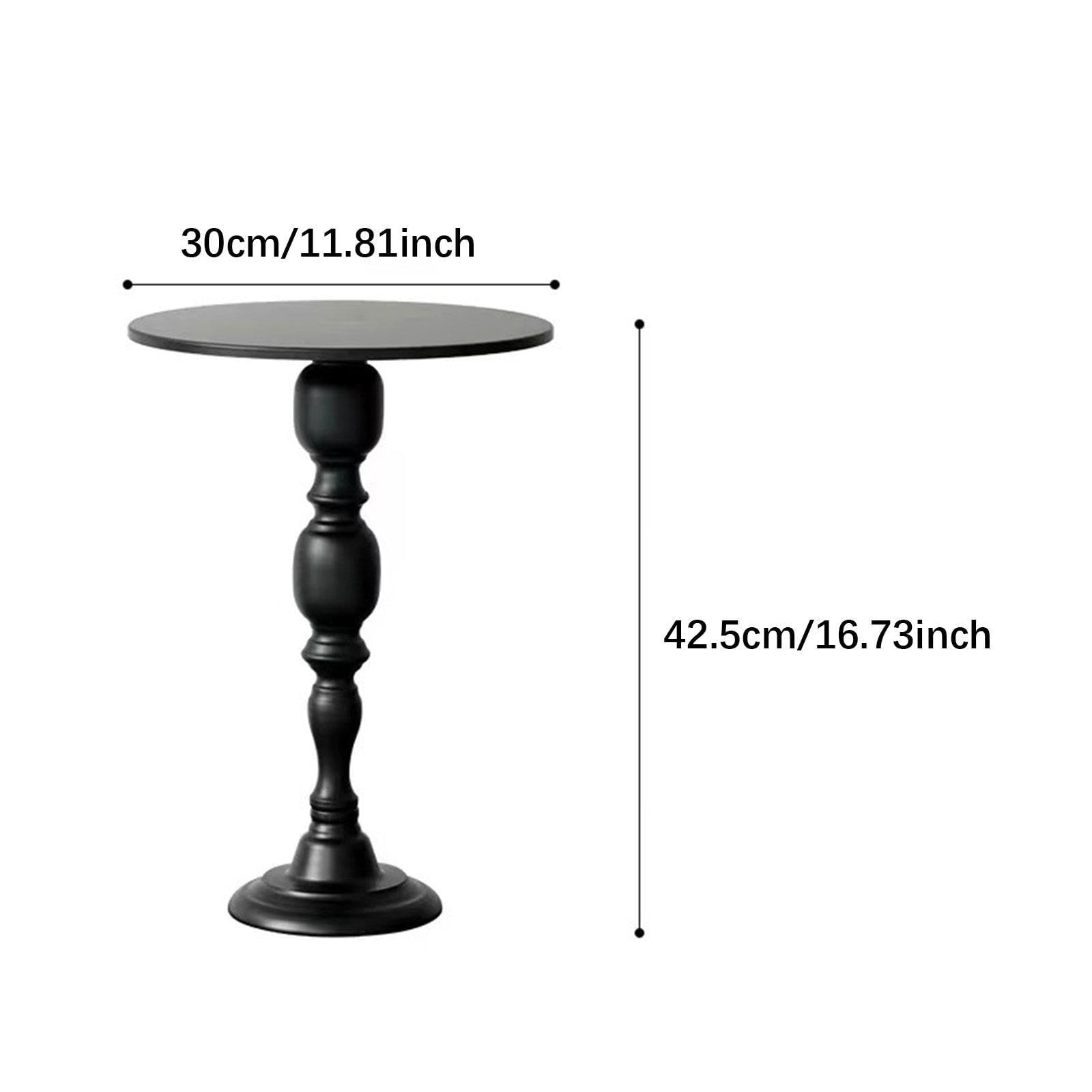 Soporte para Pasteles, Soporte para Cupcakes, Bandeja de Servir, Expositor de Mesa de Postres para Celebraciones de Cumpleaños, Black 30x42.5cm, Individual
