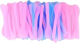 100piezas Barra Para Facial Unidades Cucharas Cosméticas Para y Muestras Color Aleatorio