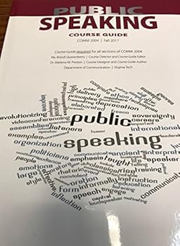 Unknown Binding Public Speaking Course Guide Virginia Tech Book