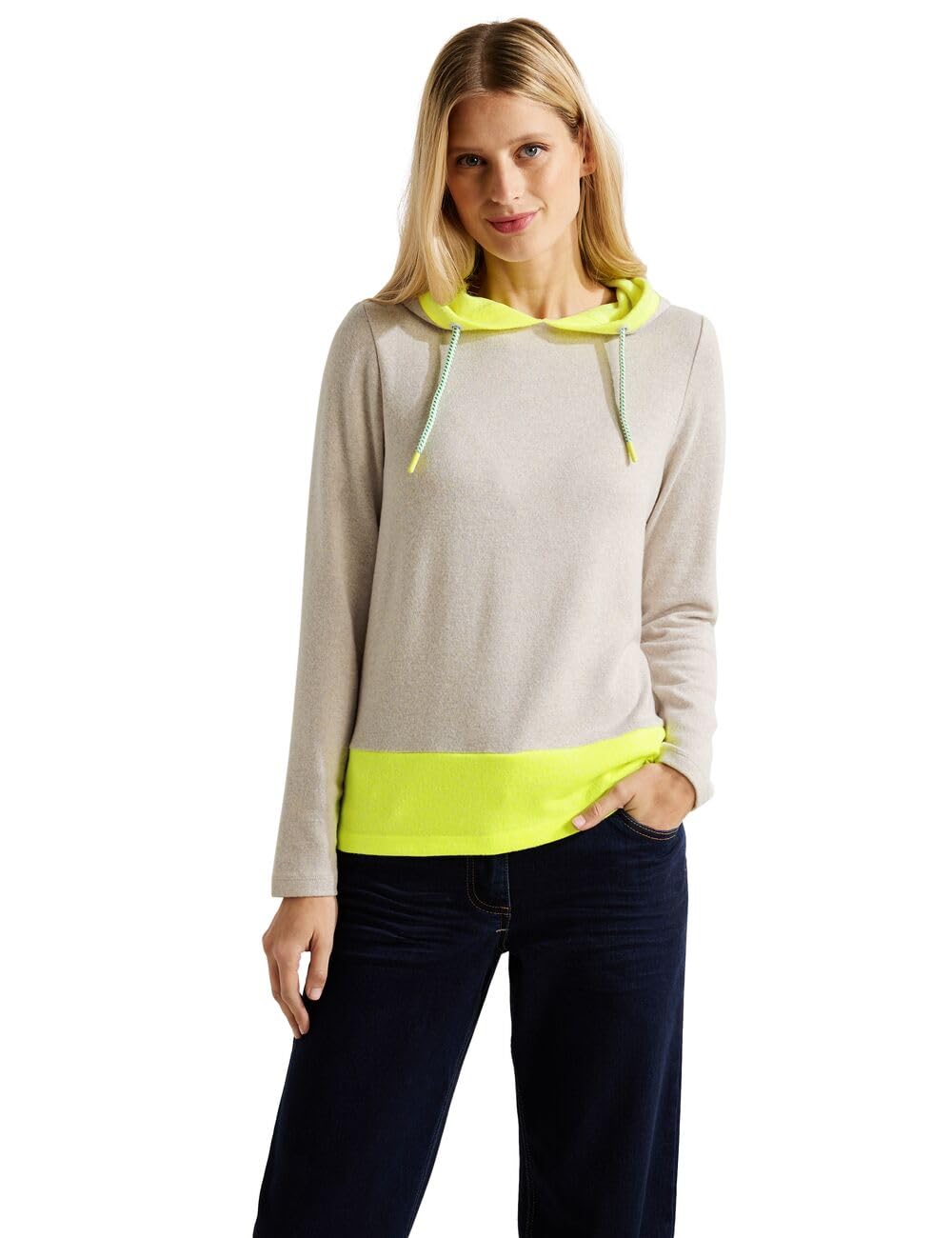 CecilWomen's Hooded Shirt Hoodie