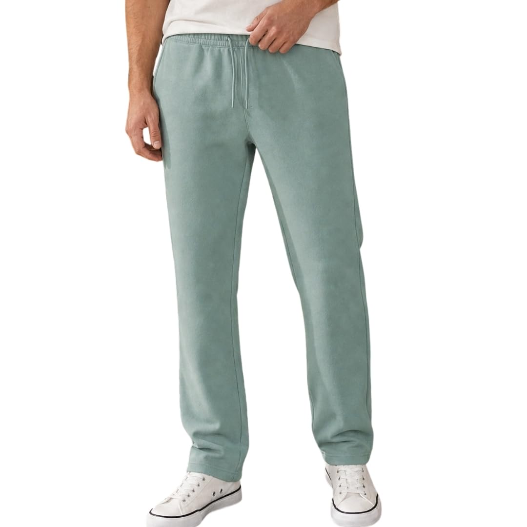 SNITCH Joggers for Men | Solid Trackpants for Men | Regular Fit | Elasticated Waist with Drawcord | Soft & Breathable Fabric | Casual Everyday Wear in neutral