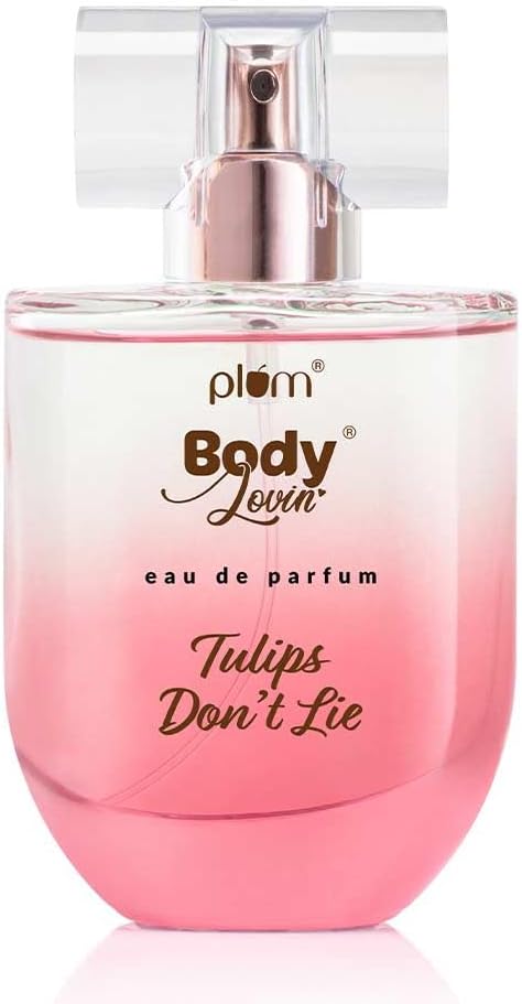 BodyLovin' Tulips Don'T Lie Eau De Parfum | Long Lasting & Premium Fresh Floral Fragrance | Luxury Liquid Perfume For Women | Tulips, Pomelo & Musk Notes | Purse-Friendly | High On Fun (50 Ml)
