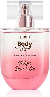 Plum BodyLovin' Tulip Don't Lie Eau De Parfum | Long-Lasting Fresh Floral Fragrance | Luxury Perfume for Women | Tulip, Ro... Price In India