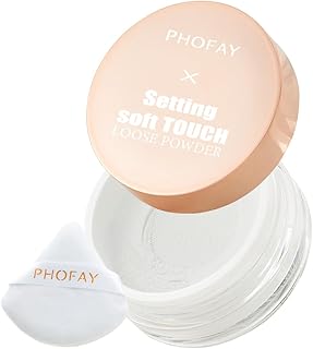 PHOFAY Setting Soft Touch - Polvo suelto de 0...