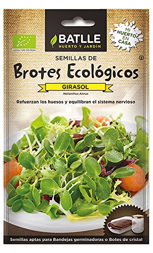 Semillas Ecol�gicas Brotes - Brotes ecol�gicos de Girasol - Batlle