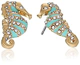 kate spade new york Paradise Found Seahorse Stud Earrings