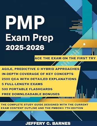 Amazon.com: PMP EXAM PREP 2025-2026: The Complete PMP Study Guide With ...