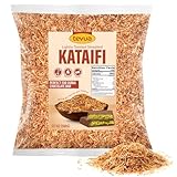 Lightly Toasted Kataifi for of Dubai Chocolate Filling, 17.7oz (500g) Pack of Kataifi Pastry, Ideal for Homemade Kunafa, Arabic Sweets and Creative Recipes, Infused with Rich Dubai Chocolate Ingredients