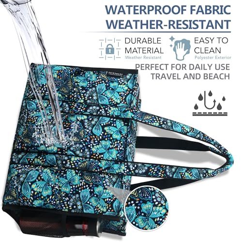 Image of Nurse Bags for Work Nursing Bag Multiple Pockets Waterproof Organizing Zip Top Clinical Bag for Nursing Students Home Health