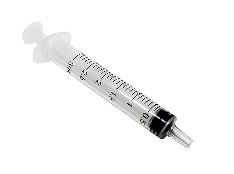 3ml Syringe Rays Sterile Box of 100 Latex Free
