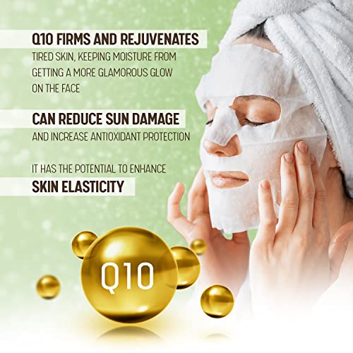 Feuchtigkeitsmaske BeautyKei – Koreanische Tuchmasken im 10er Set