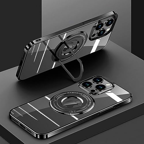 Coque de support magnétique pour iPhone 14 Pro Max pare-chocs antichoc