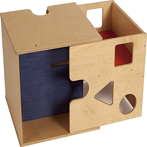 Nanito Sitzwürfel Für Kinder 30x30x30cm - Pastell Rosa Spielwürfel