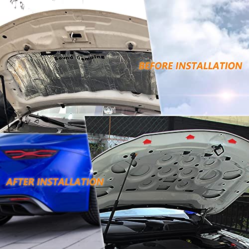 Automotive Soundproofing Rubber Seal Strip,Upgrade Double Thickening B Shape Edge Trim Car Door Edge Protection,For Car Window And Door,Engine Cover (16.5 Feet Long) #TOP3