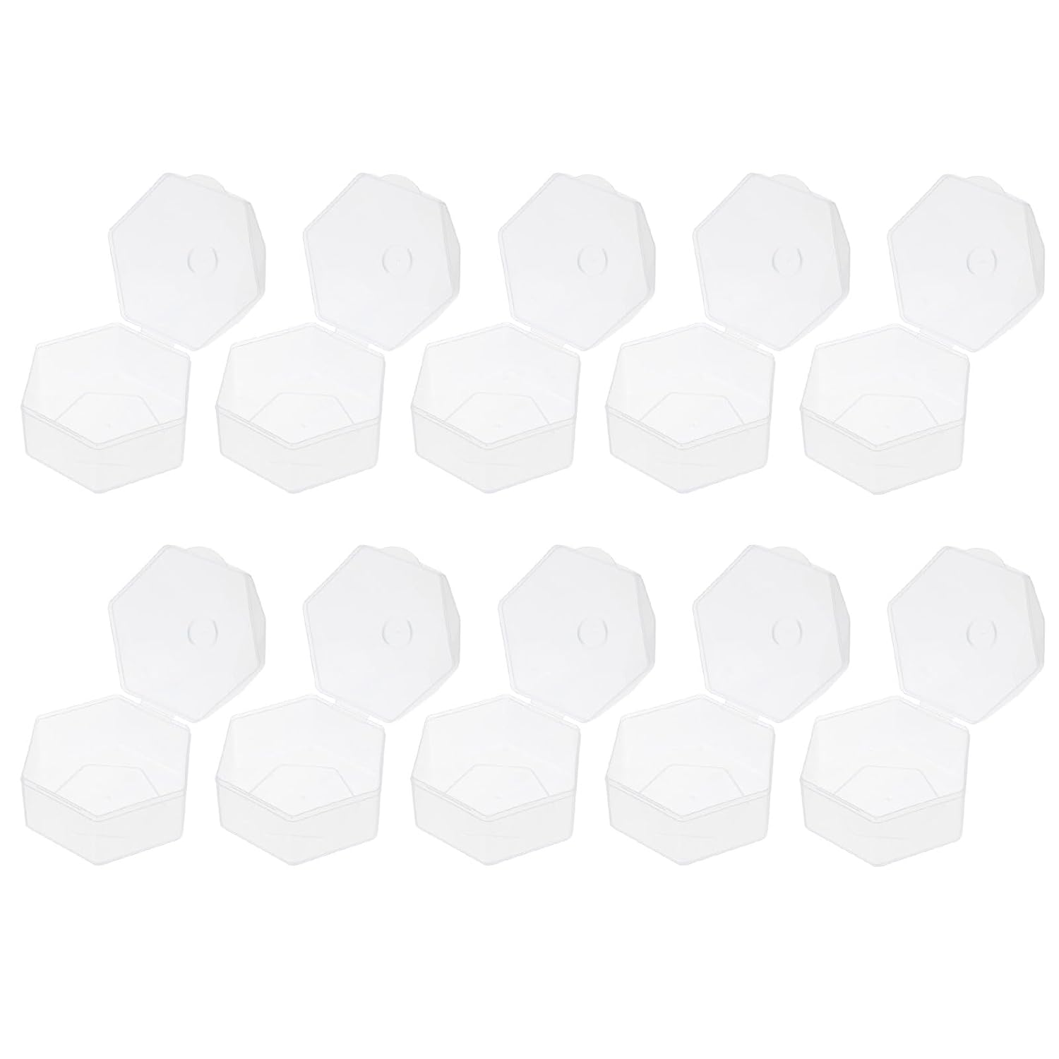 10pcs Pacifier Storage Box Pp Pacifier Protective Container Dustproof Newborn Case for Travel and Home Use