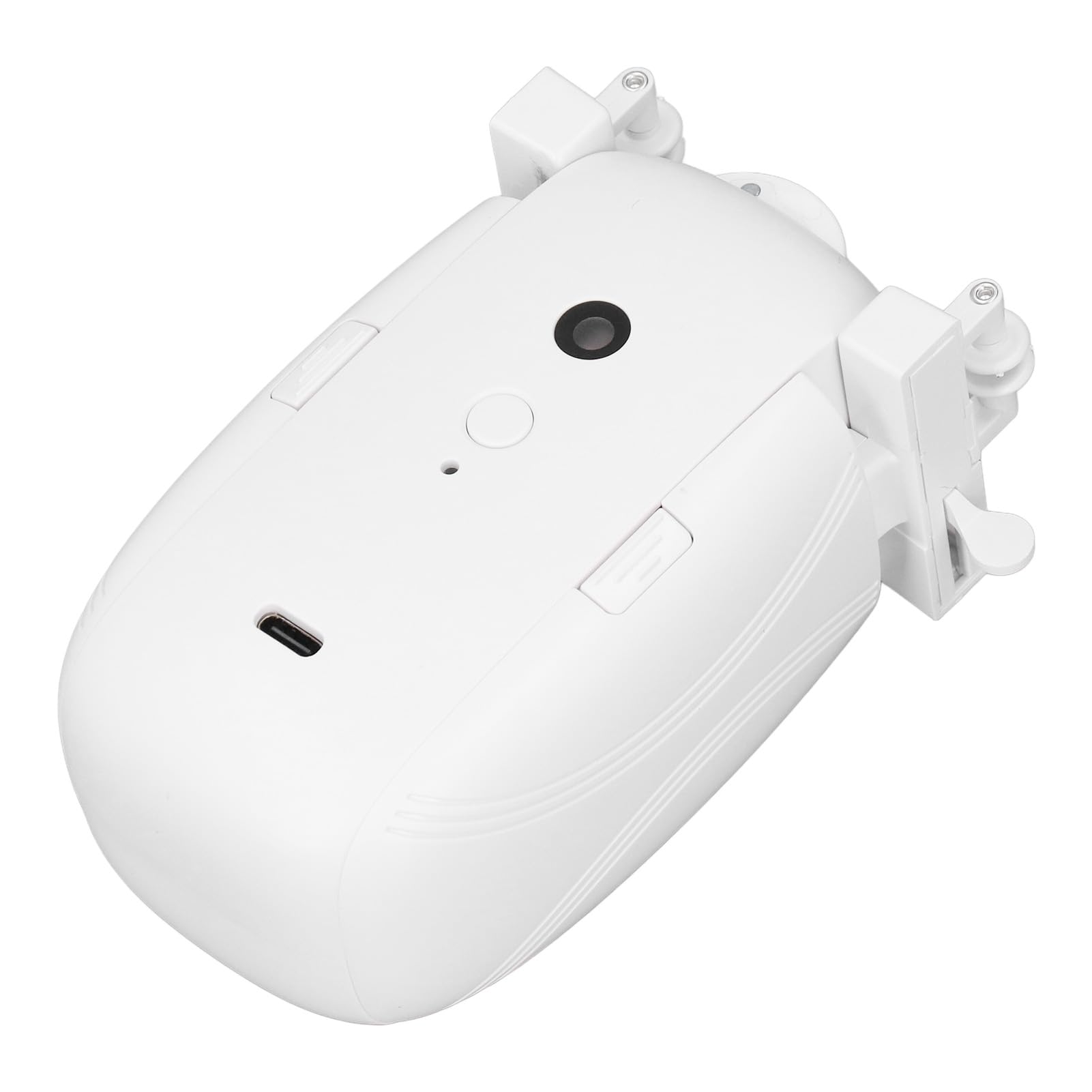 Jeffergarden Intelligenter Vorhangöffner, ABS-WLAN-Fernbedienung, Elektrischer Vorhangroboter, Geräuscharme APP-Timer-Steuerung, 3,7 V, 4000 MAh, für U-Schiene I-Schiene Im Schlafzimmer, Wohnzimmer,