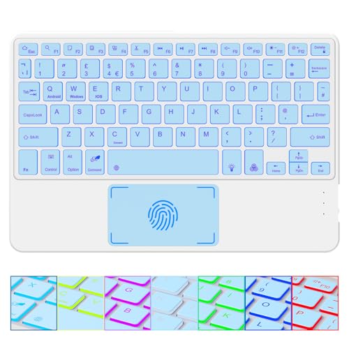Clavier Bluetooth fin rétroéclairé SOPPY multi-commutateur portable