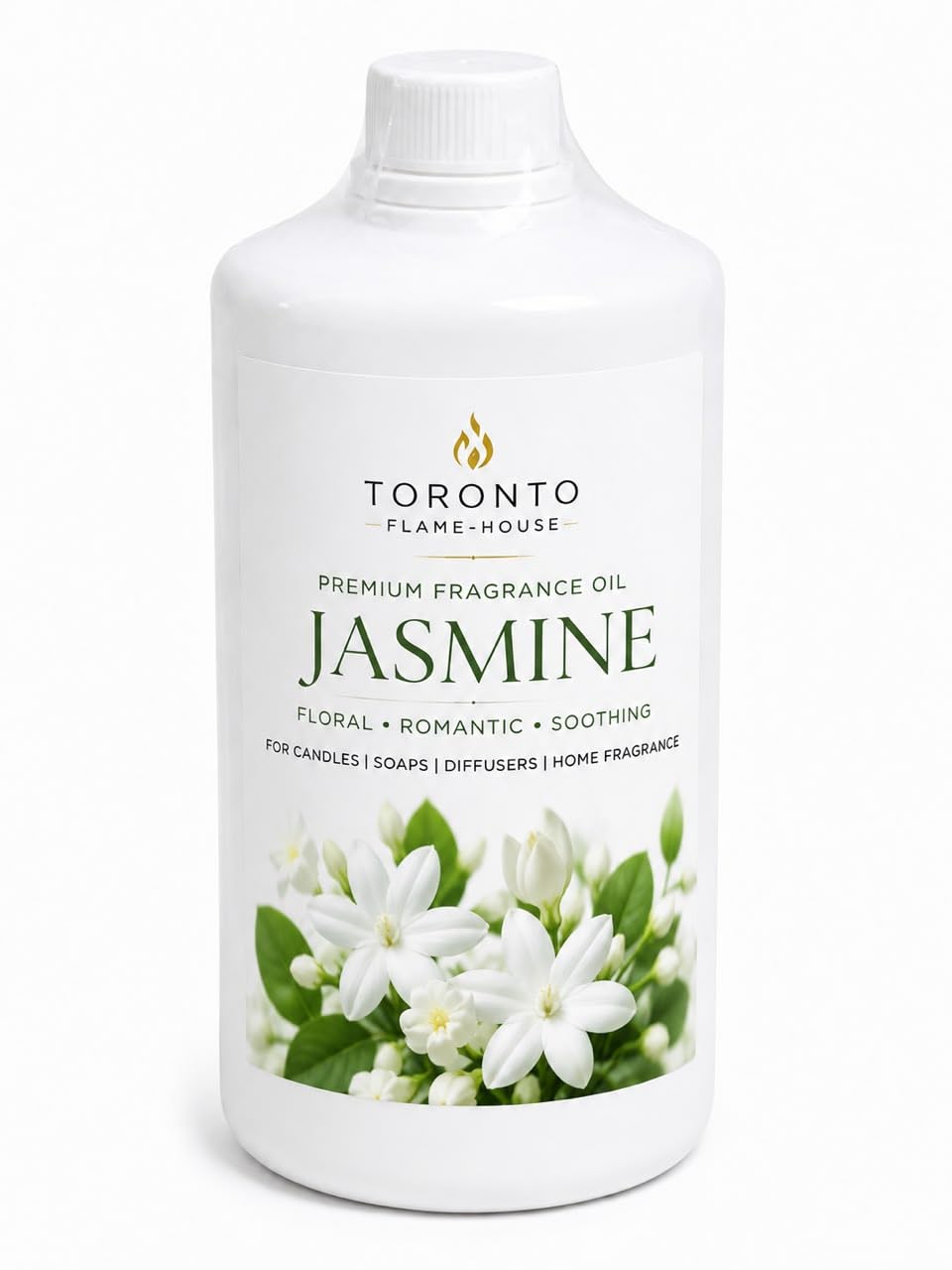 Toronto Flame House Premium Fragrance Oil for Candles, Soap Making & Diffusers | Highly Concentrated Long Lasting Aroma | Perfect for DIY & Home Fragrance (Jasmine, 1 KG)-image-40