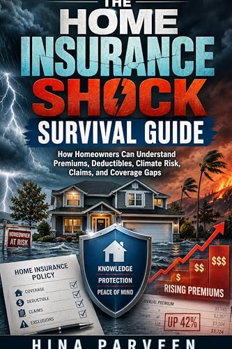 The Home Insurance Shock Survival Guide: How Homeowners Can Understand Premiums, Deductibles, Climate Risk, Claims, and Coverage Gaps