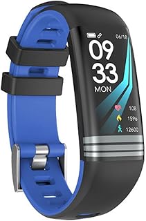 HJKPM ECG PPG HRV Smartwatch, Schermo A Colori Sport Multifunzionale Smart Watch Interfaccia A Tema Multi-Stile Integrata E Non Facile da Cambiare Colore E Invecchiamento,B