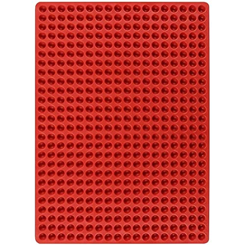 Mini molde de silicona redondo Semi Sphere Gommy Candy Moldes para chocolate Truffles Ganache Jelly Pralines Caramelias Cookies Pet Greats Moldura de hornear decoración de pastel de puntos pequeños