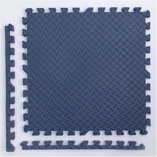 Esterilla de espuma entrelazada Navy Blue de 30x30 cm para fitness y suelo protector 2