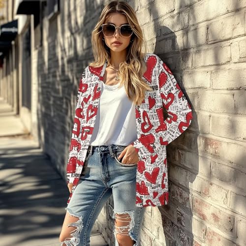 Image of Cardigan for Women Long Sweater Open Front Sweaters Fashion Lightweight Cardigans with Pockets
