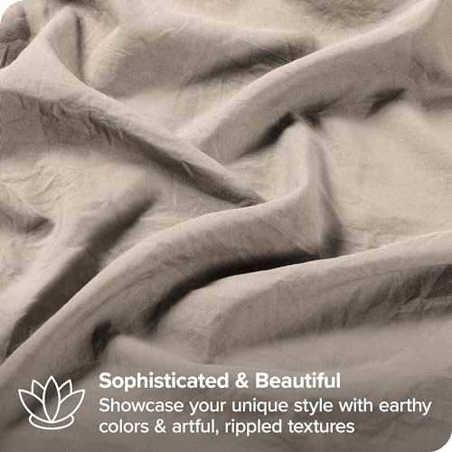 Bare Home Duvet Cover Set Super King Size, Premium 1800 Ultra-Soft Duvet Cover Set, Lightweight, Cooling Duvet Cover - Image 3