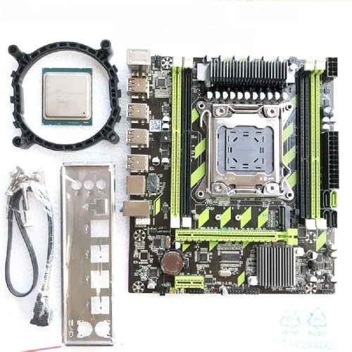 X79 Motherboard + E5-2650 V2 CPU, Supports E5 V1/V2 Memory