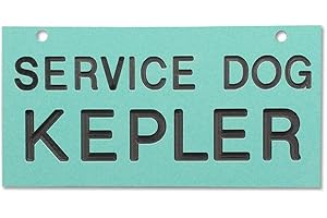 CUSTOMIZED DOG CRATE SIGN