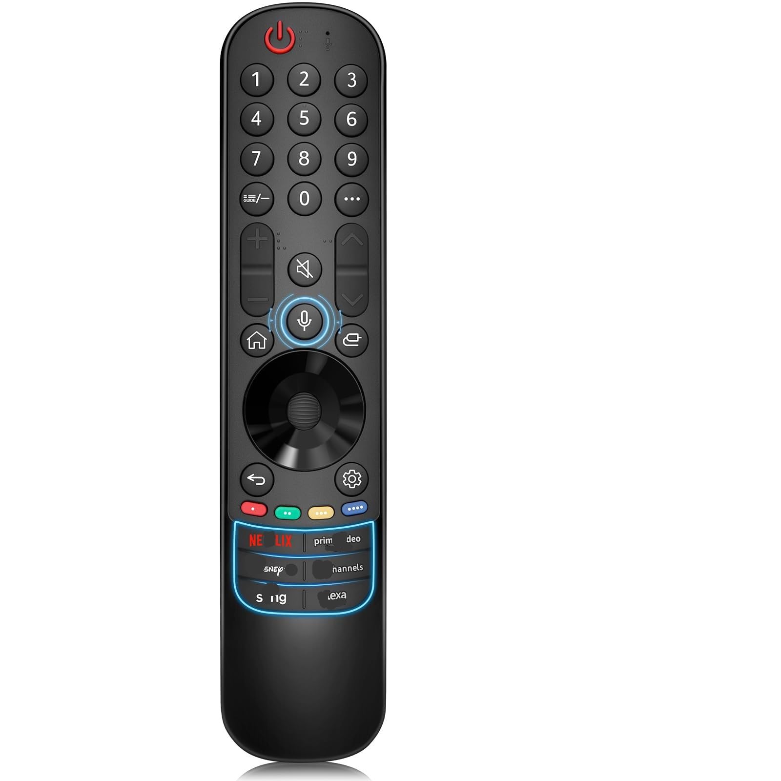 Pilot AN-MR24GA Magic do telewizorów z funkcją głosu i wskaźnikiem, kompatybilny z telewizorami z lat 2019-2025