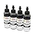 TONER EXPERTE® 4 x 100 ML (4 Noir) Universelles Recharge d'encre Remplacement pour Canon HP EPSON Brother LEXMARK Dell RICOH Compatible avec Cartouches et système CISS | Haute Qualité