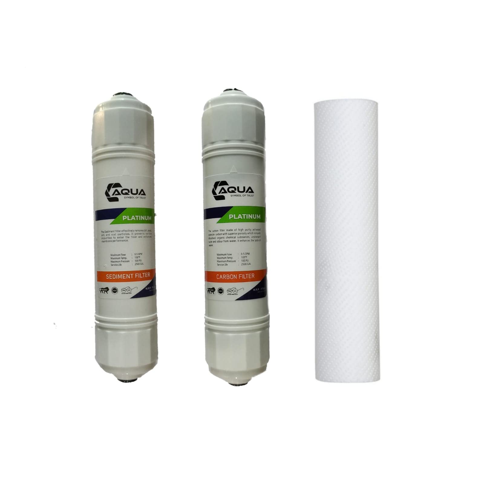 Buy Aqua Sanjeevni Inline Filter Set Universal Aqua Platinum Sediment