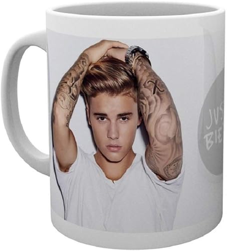 Justin Bieber - Taza para el pelo, multicolor