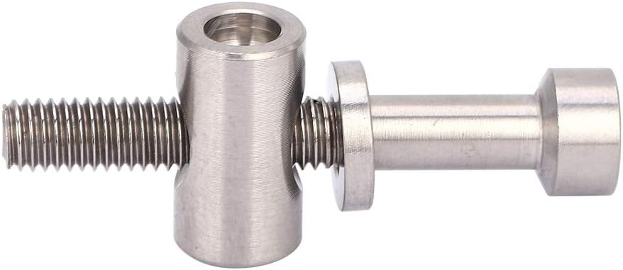 Alomejor Bicycle seatpost Bolt, Round Head Bike seat Screw M5x35mm for Road Cyclists Mountain Bikers and Repair Shops