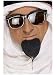 shoperama Barbe noire autocollante Arabe Orient Huilage Barbe pointue Accessoire de costume pour homme